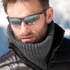 Grey Whistler Snood Kauluri Painatuksella